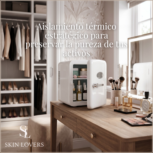 MINI REFRIGERADOR SKIN CARE WHITE