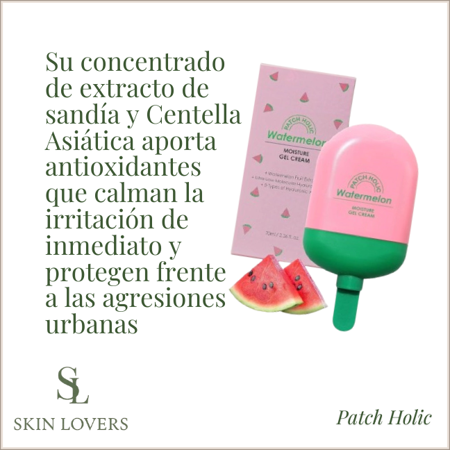 GEL CREMA HIDRATANTE SANDIA - PATCH HOLIC