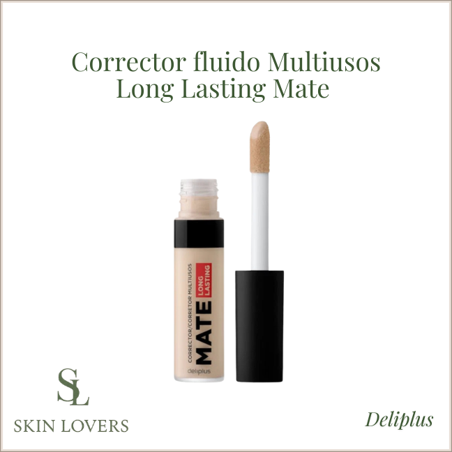 CORRECTOR FLUIDO MULTIUSOS LONG LASTING MATE - DELIPLUS