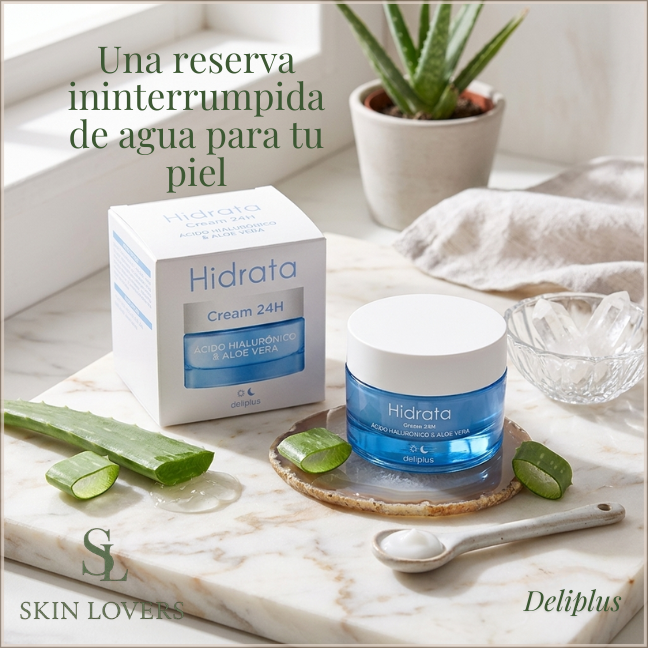 CREAM 24HS HIDRATA (ÁCIDO HIALURONICO & ALOE VERA) - DELIPLUS