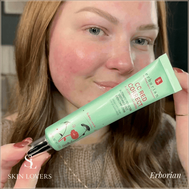 CC CREAM RED CORRECT BROAD SPECTRUM SPF 25 SUNSCREEN 45ML - ERBORIAN