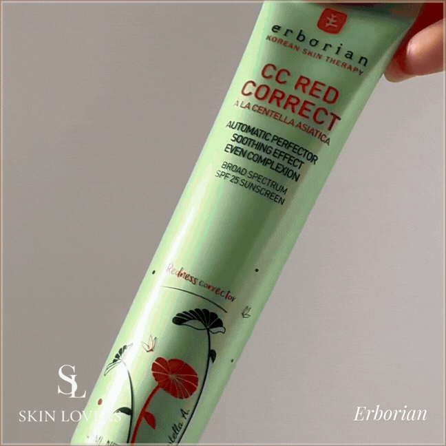 CC CREAM RED CORRECT BROAD SPECTRUM SPF 25 SUNSCREEN 45ML - ERBORIAN