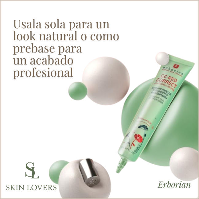 CC CREAM RED CORRECT BROAD SPECTRUM SPF 25 SUNSCREEN 45ML - ERBORIAN