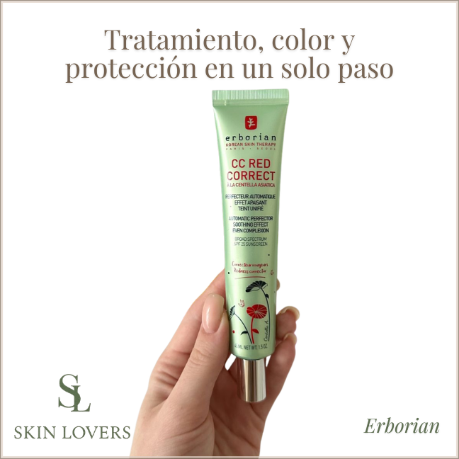 CC CREAM RED CORRECT BROAD SPECTRUM SPF 25 SUNSCREEN 45ML - ERBORIAN