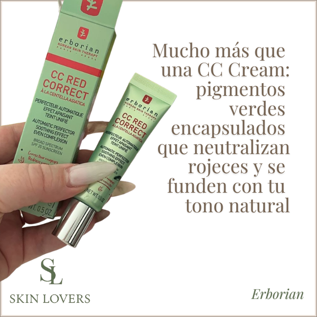 CC CREAM RED CORRECT BROAD SPECTRUM SPF 25 SUNSCREEN 45ML - ERBORIAN