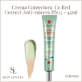 CC CREAM RED CORRECT BROAD SPECTRUM SPF 25 SUNSCREEN 45ML - ERBORIAN