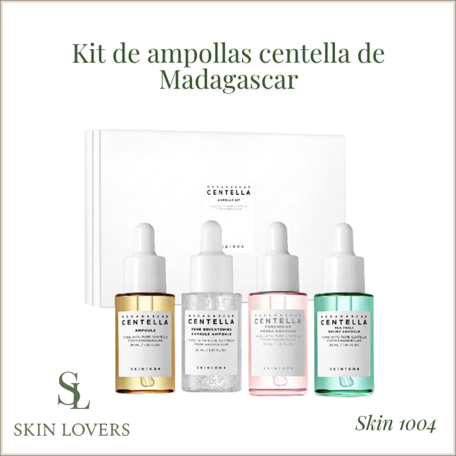 KIT DE AMPOLLAS CENTELLA DE MADAGASCAR- SKIN 1004