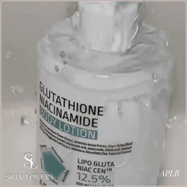 GLUTATHIONE NIACINAMIDE BODY LOTION 300ML - APLB
