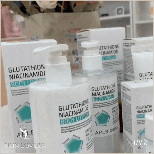 GLUTATHIONE NIACINAMIDE BODY LOTION 300ML - APLB