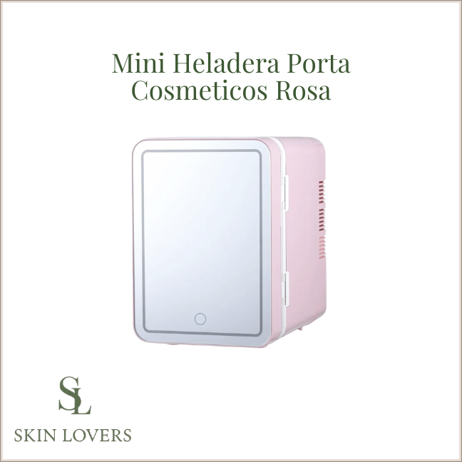 MINI HELADERA PORTA COSMETICOS