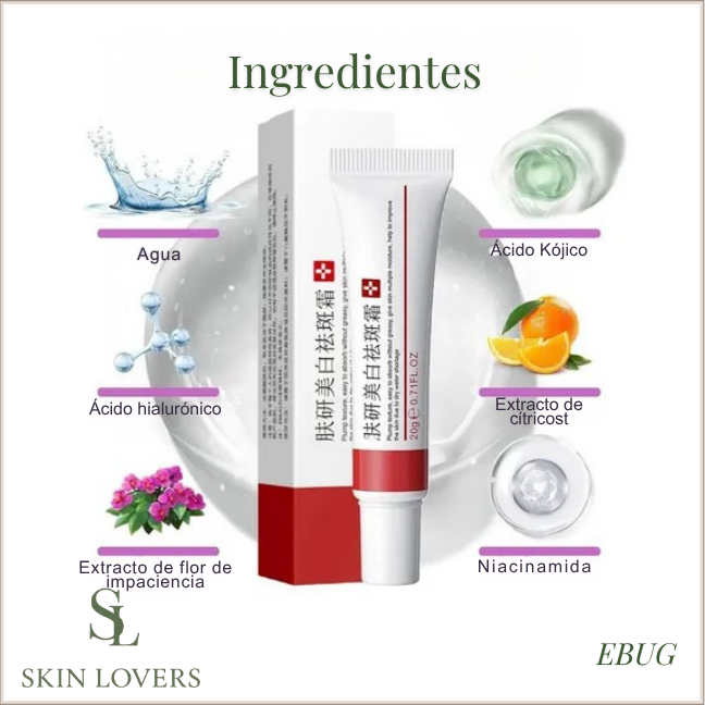 CREAM FOR DARK SPOTS -PLUMP TEXTURE- 20GR - EBUG