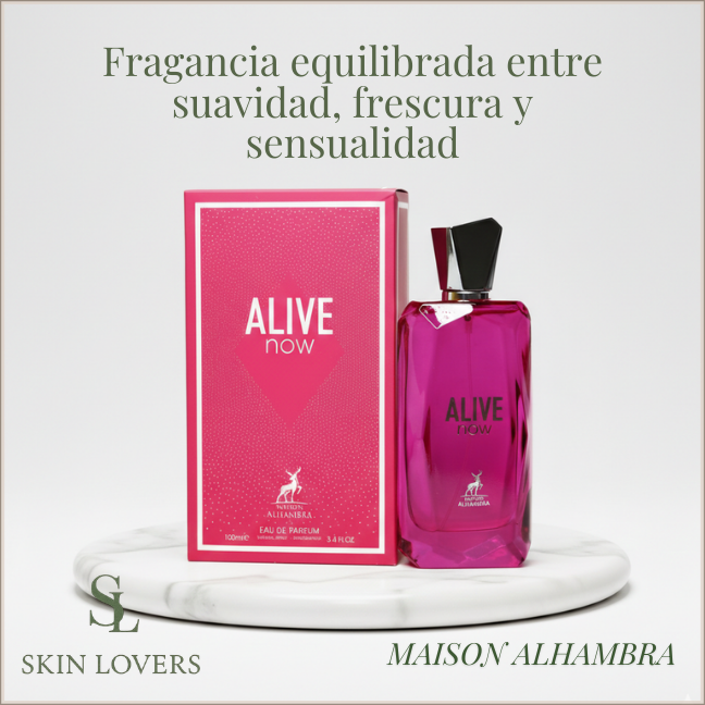 PERFUME ALIVE NOW - MAISON ALHAMBRA