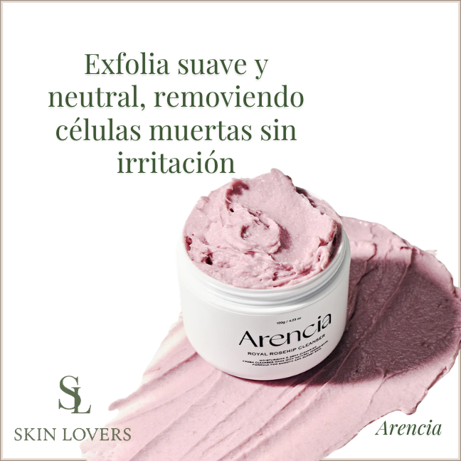 FRESH ROSEHIP RICE MOCHI CLEANSER 120G - ARENCIA