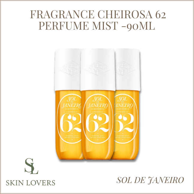 FRAGRANCE CHEIROSA 62 PERFUME MIST 90ML - SOL DE JANEIRO