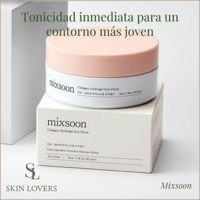 COLLAGEN HYDROGEL EYE PATCH (60 PARCHES) - MIXSOON