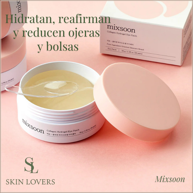 COLLAGEN HYDROGEL EYE PATCH (60 PARCHES) - MIXSOON