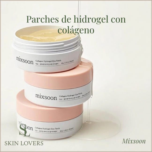 COLLAGEN HYDROGEL EYE PATCH (60 PARCHES) - MIXSOON