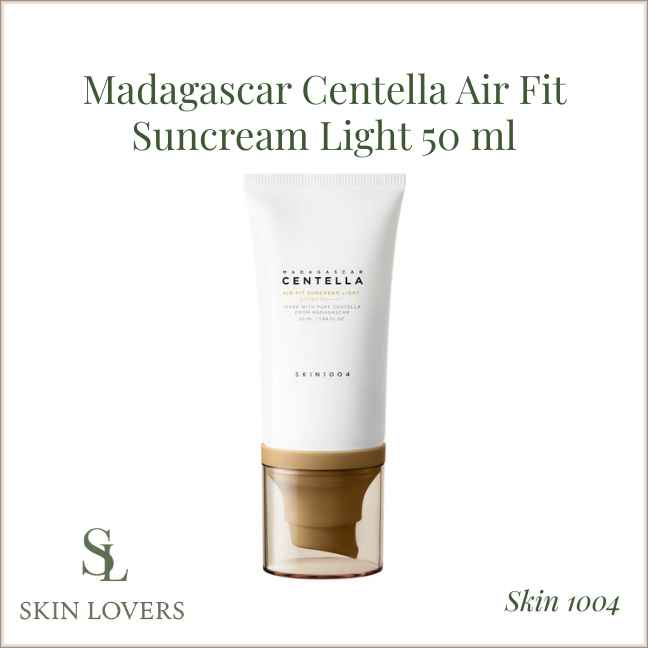 MADAGASCAR CENTELLA AIR- FIT SUNCREEN LIGHT 50 ML SPF 30- SKIN 1004