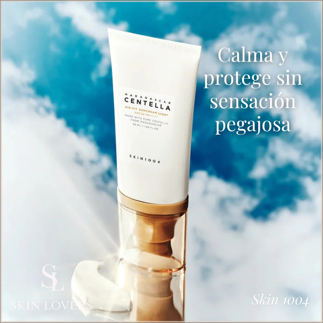 MADAGASCAR CENTELLA AIR- FIT SUNCREEN LIGHT 50 ML SPF 30- SKIN 1004