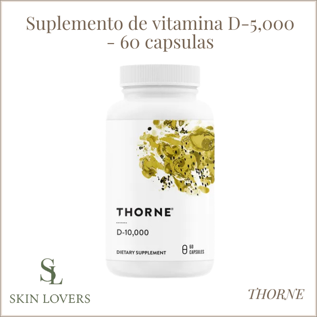 SUPLEMENTO VITAMINA D 5000 - 60 CAPSULAS - THORNE