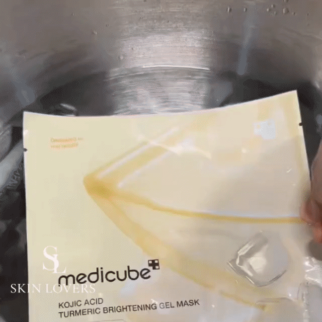 KOJIC ACID TURMERIC BRIGHTENING GEL MASK - MEDICUBE