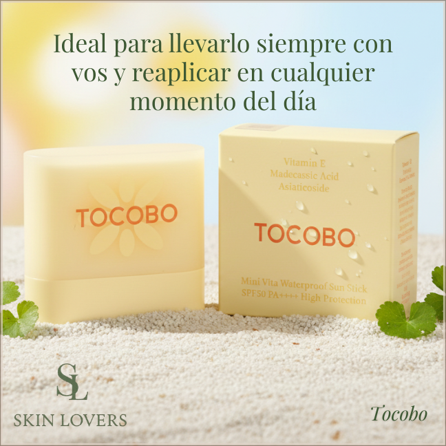 VITA WATERPROOF SUN STICK MINI PROTECTOR SOLOR FPS50+ - TOCOBO